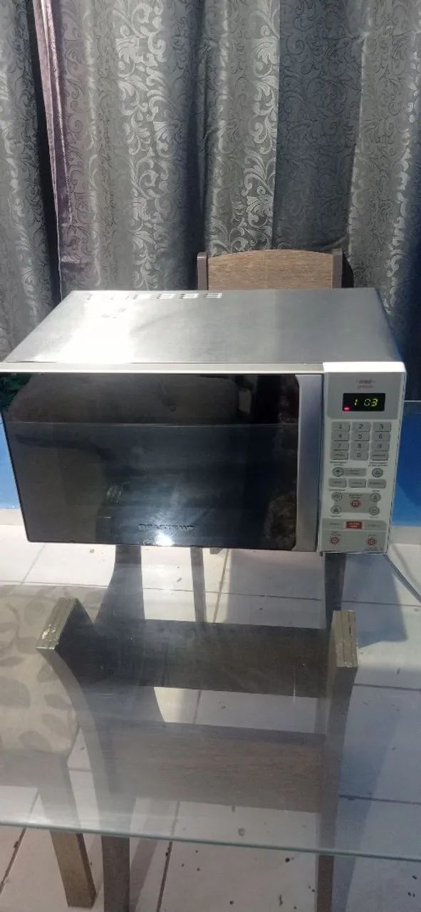Microondas inox, Brastemp 31 litros  - Foto 2