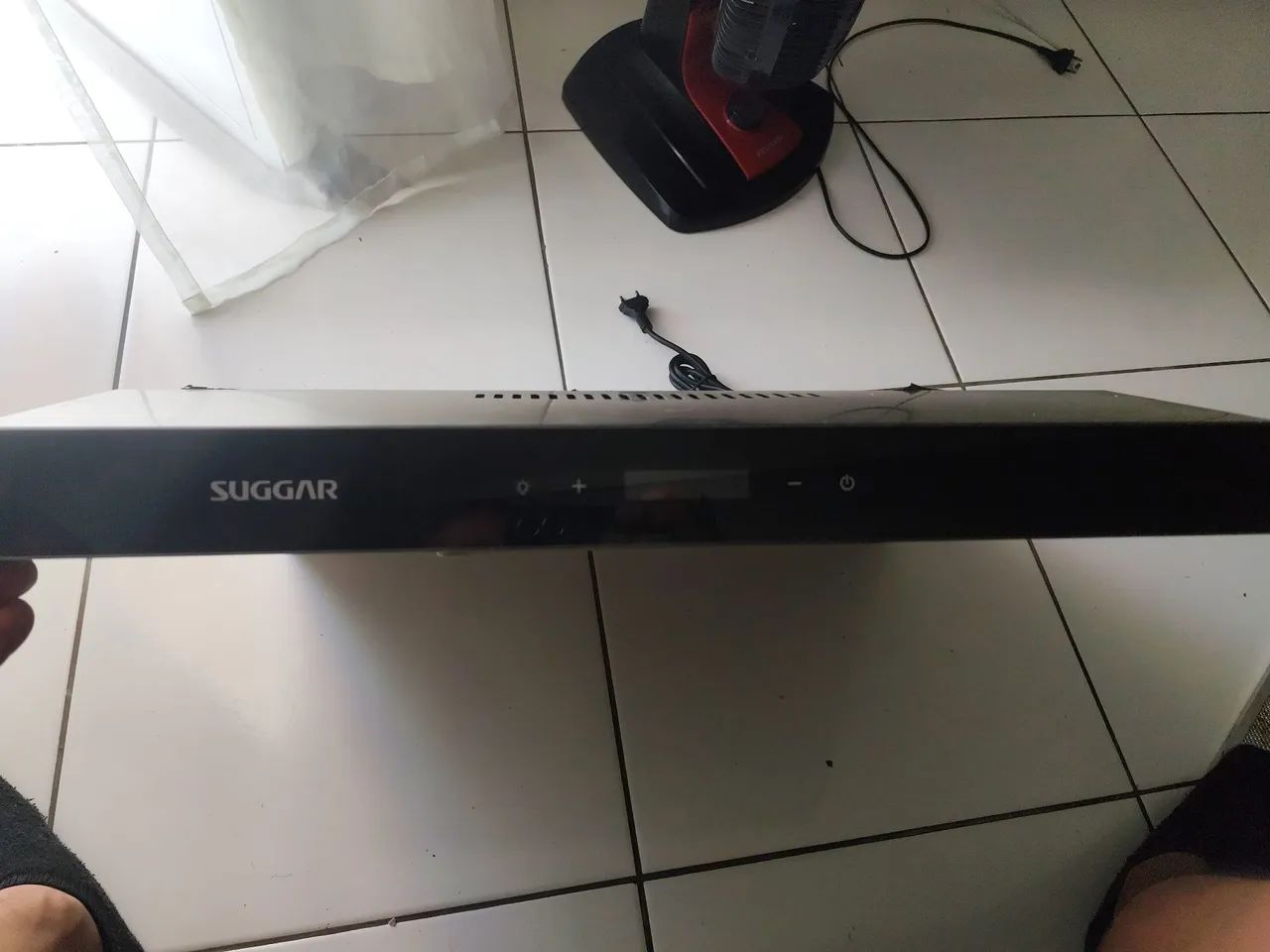  Depurador De Ar Slim Touch 60cm Inox Suggar 110v Di61thix