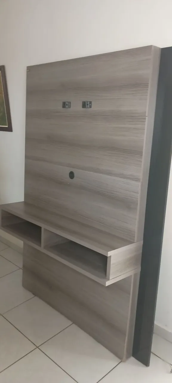 Painel de TV prateleiras