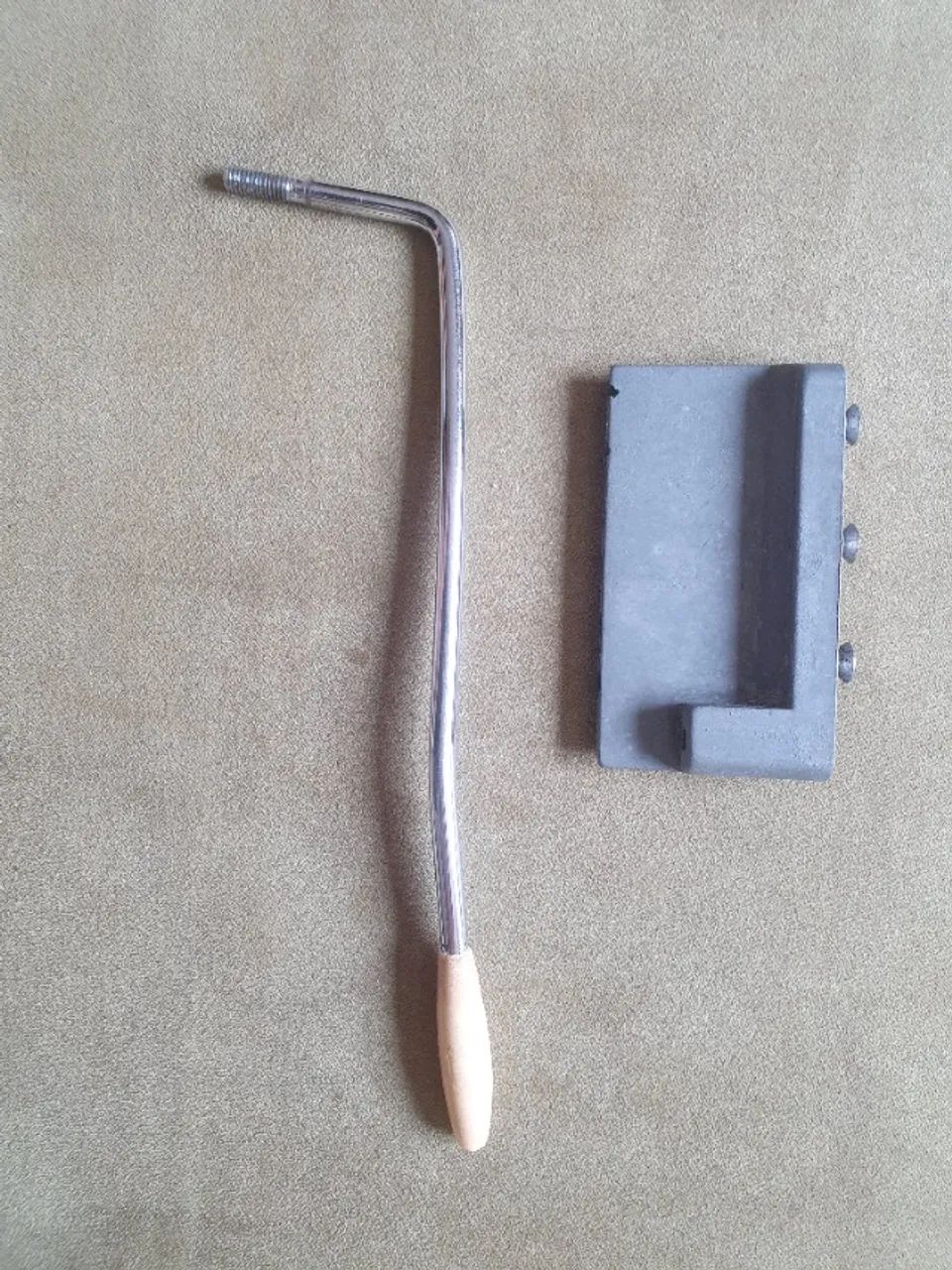 Bloco e alavanca para stratocaster 