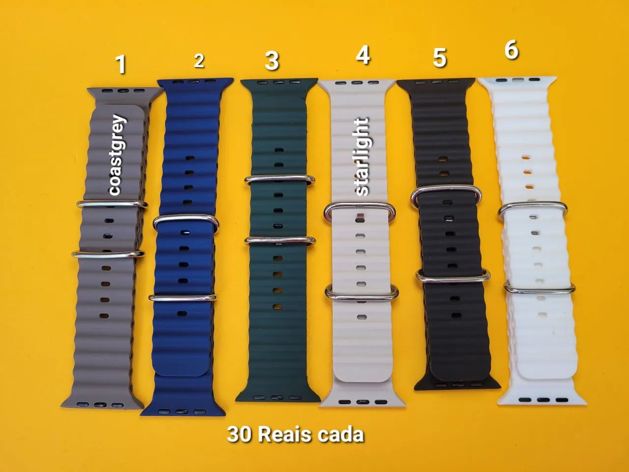 Pulseiras Oceânicas para Apple Watch 42mm, ao 49mm  - Foto 2
