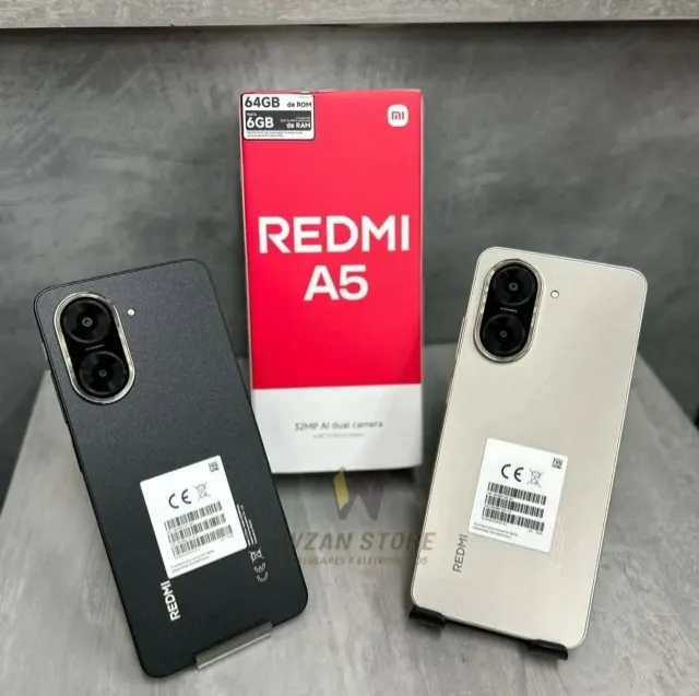 ***Redmi A5 04/128 Novo Garantia Entregamos Lacrado***