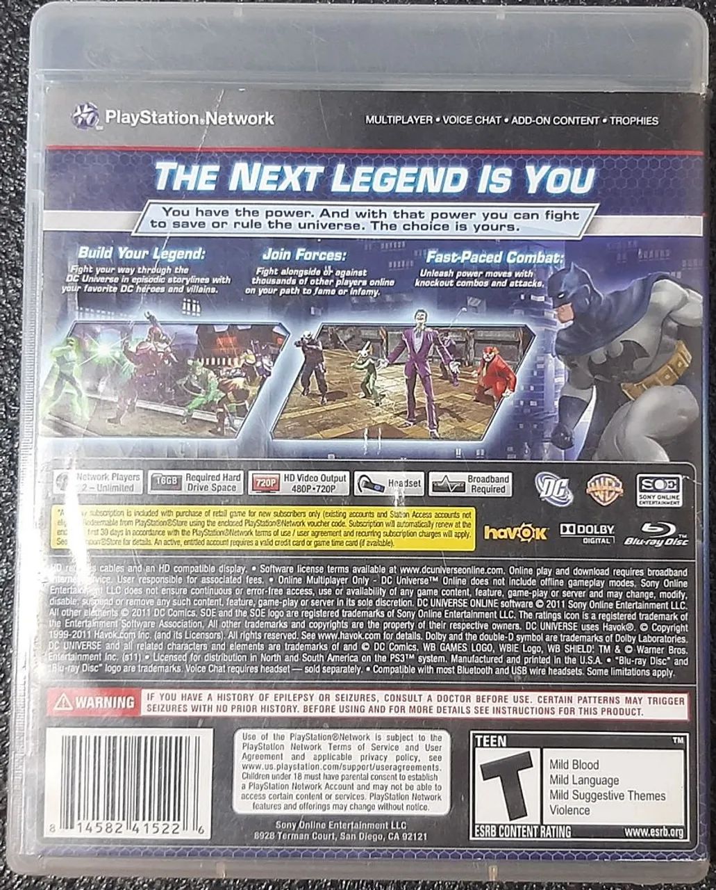 Dc universe online ps3 semi-novo - Foto 4