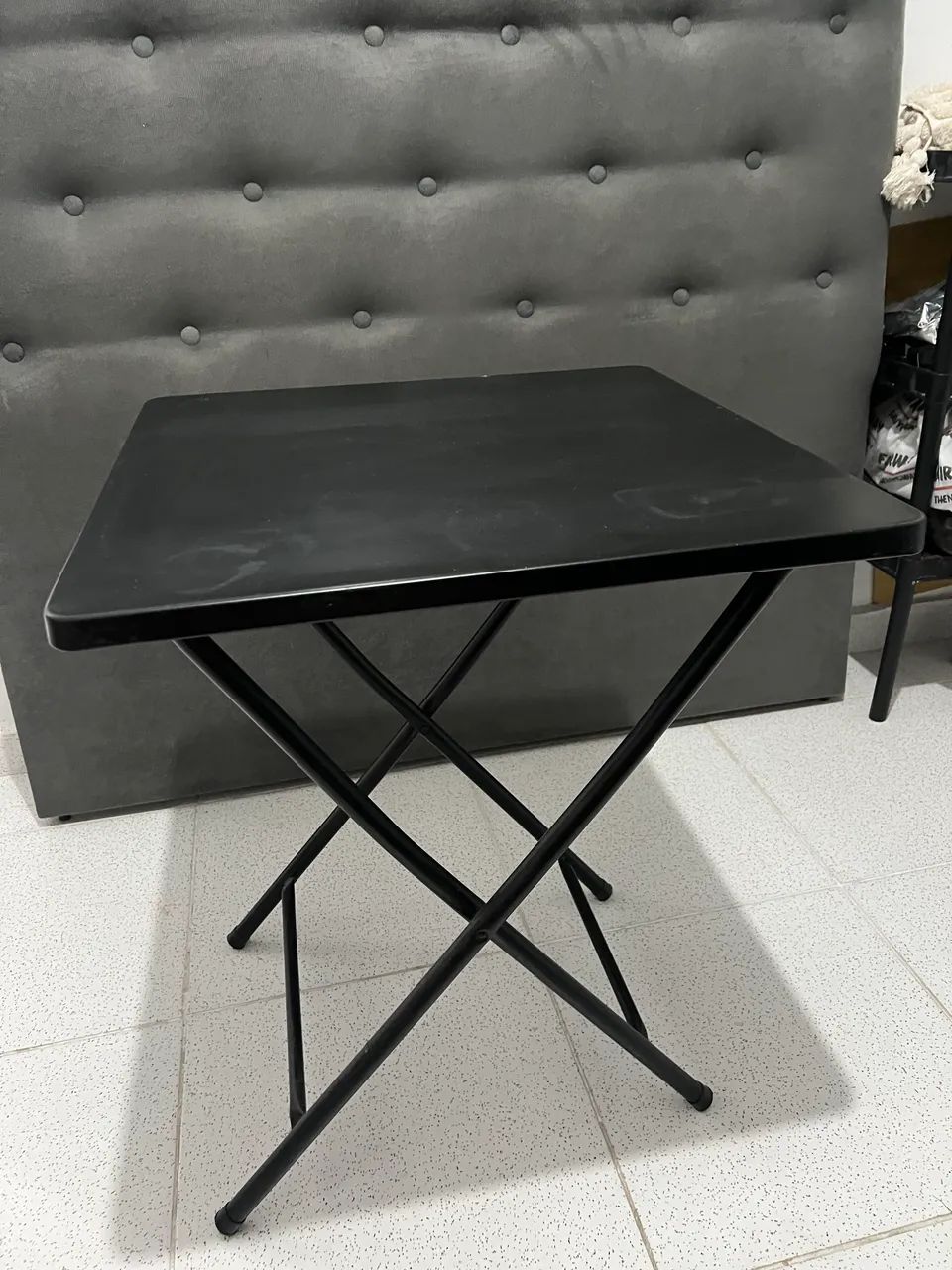 Mesa preta retrátil  - Foto 3