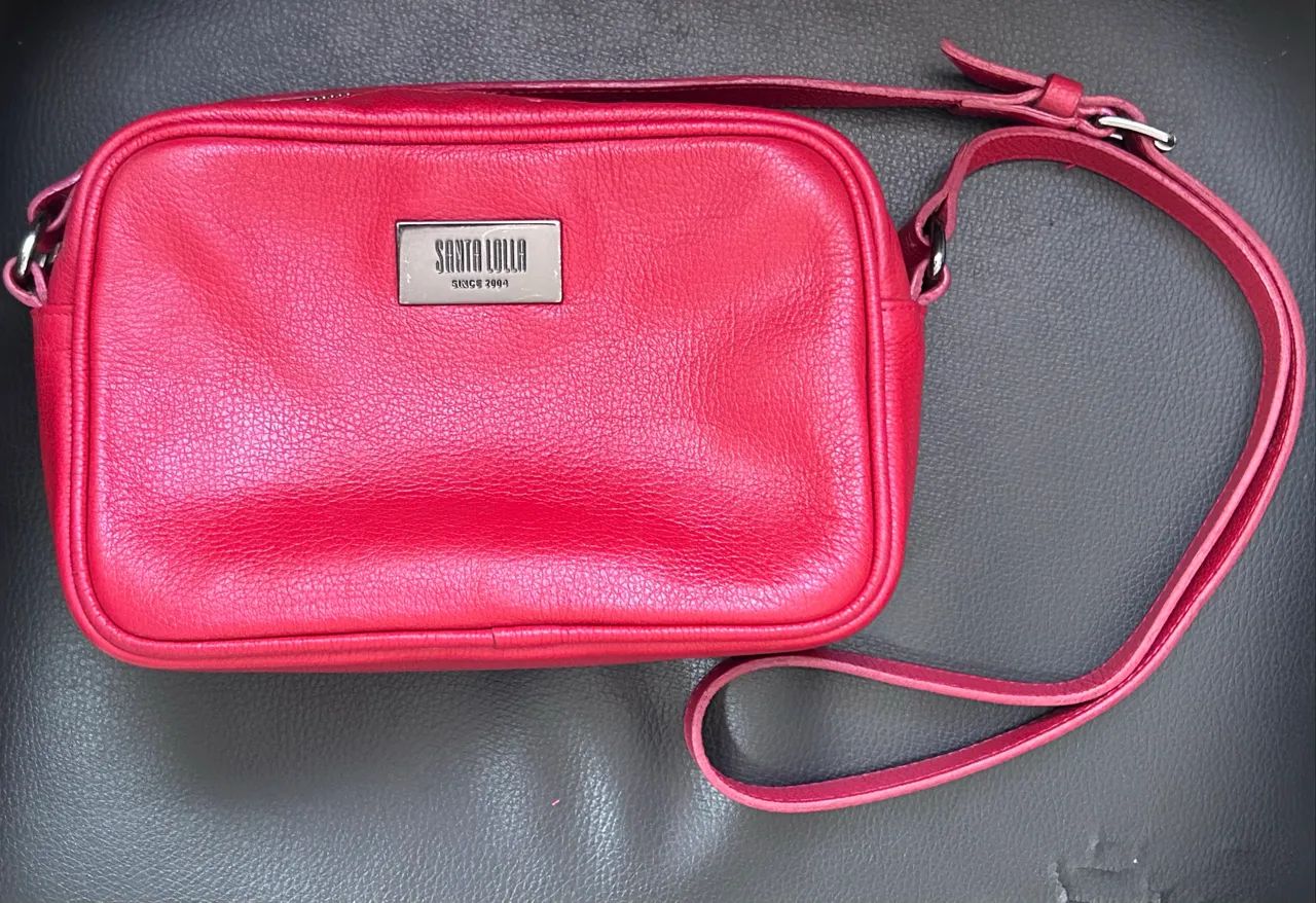 Bolsa de couro legítimo - Santa Lolla