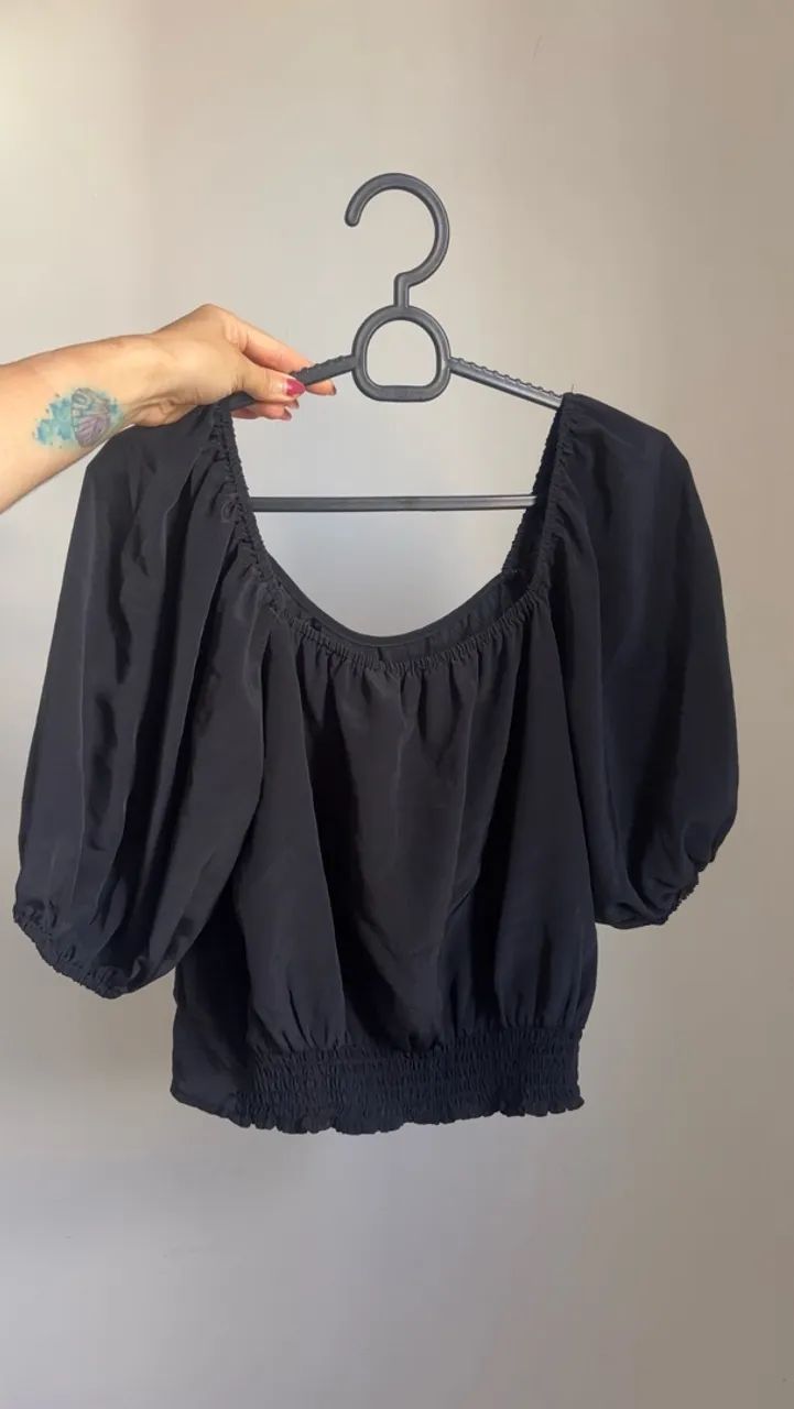 Blusa preta - Foto 2