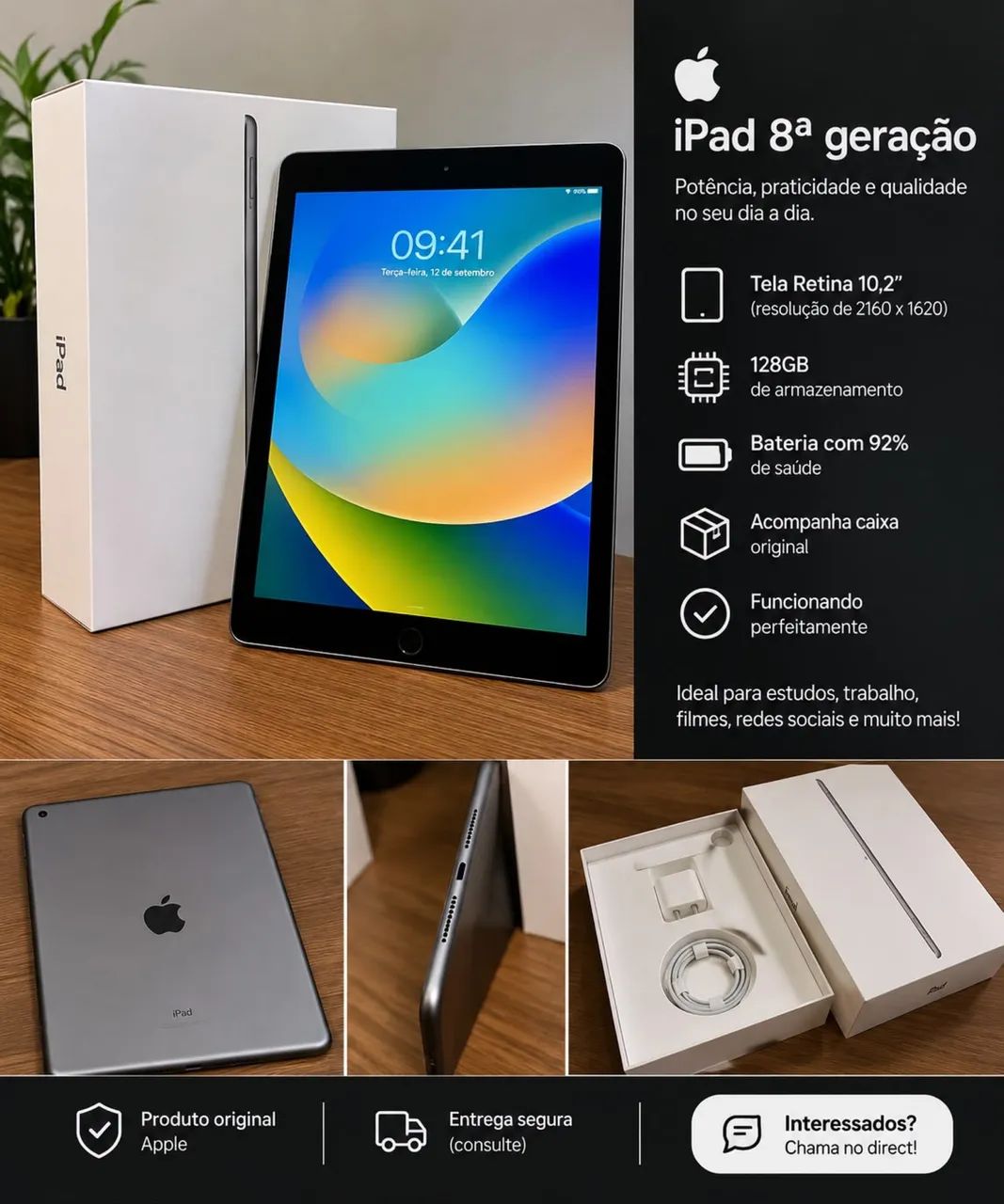 iPad 8 128gb 