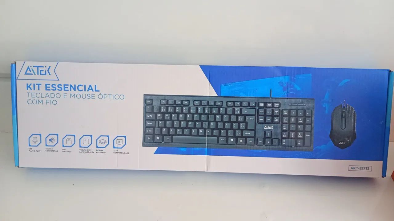 Kit teclado e Mouse