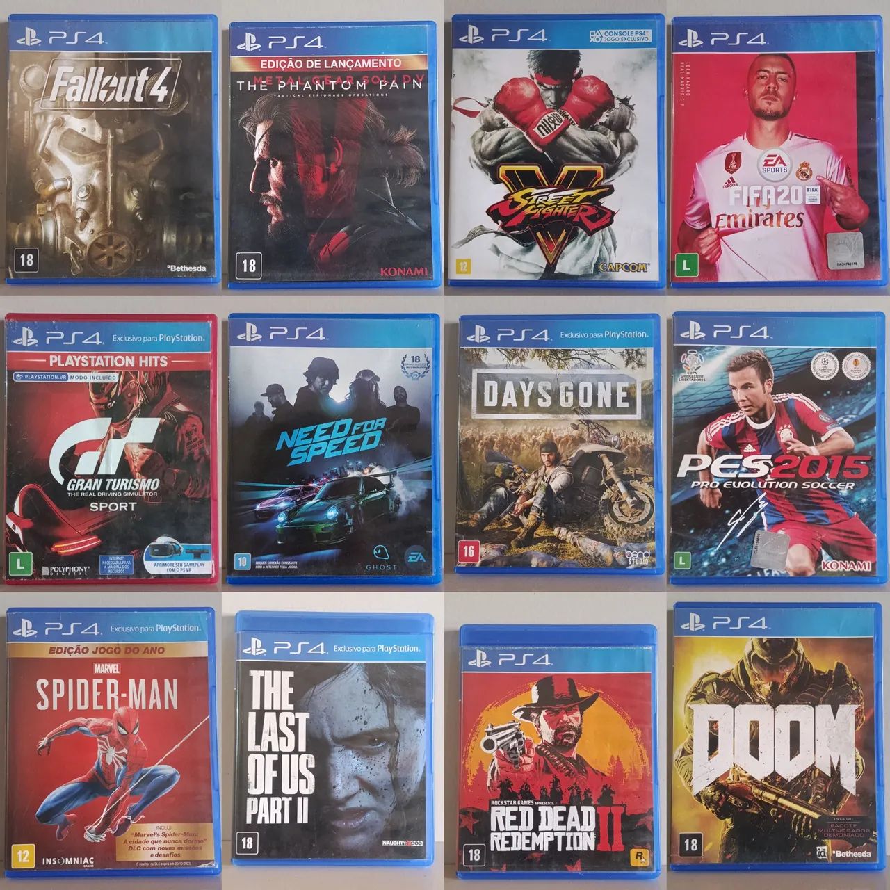 Jogos PS4 - Vários Títulos - Preço Baixo!