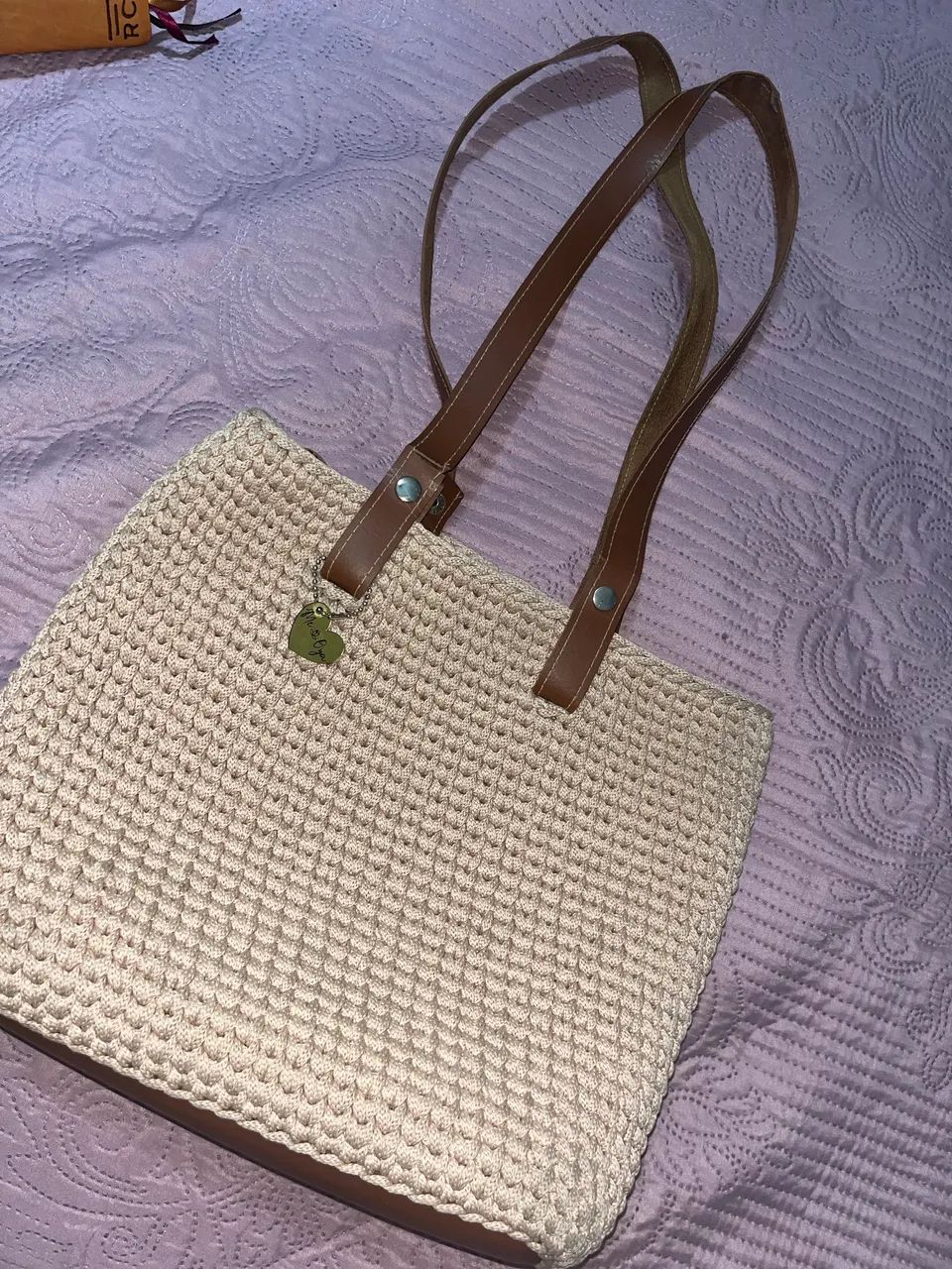 Linda Bolsa de Crochê  - Foto 3