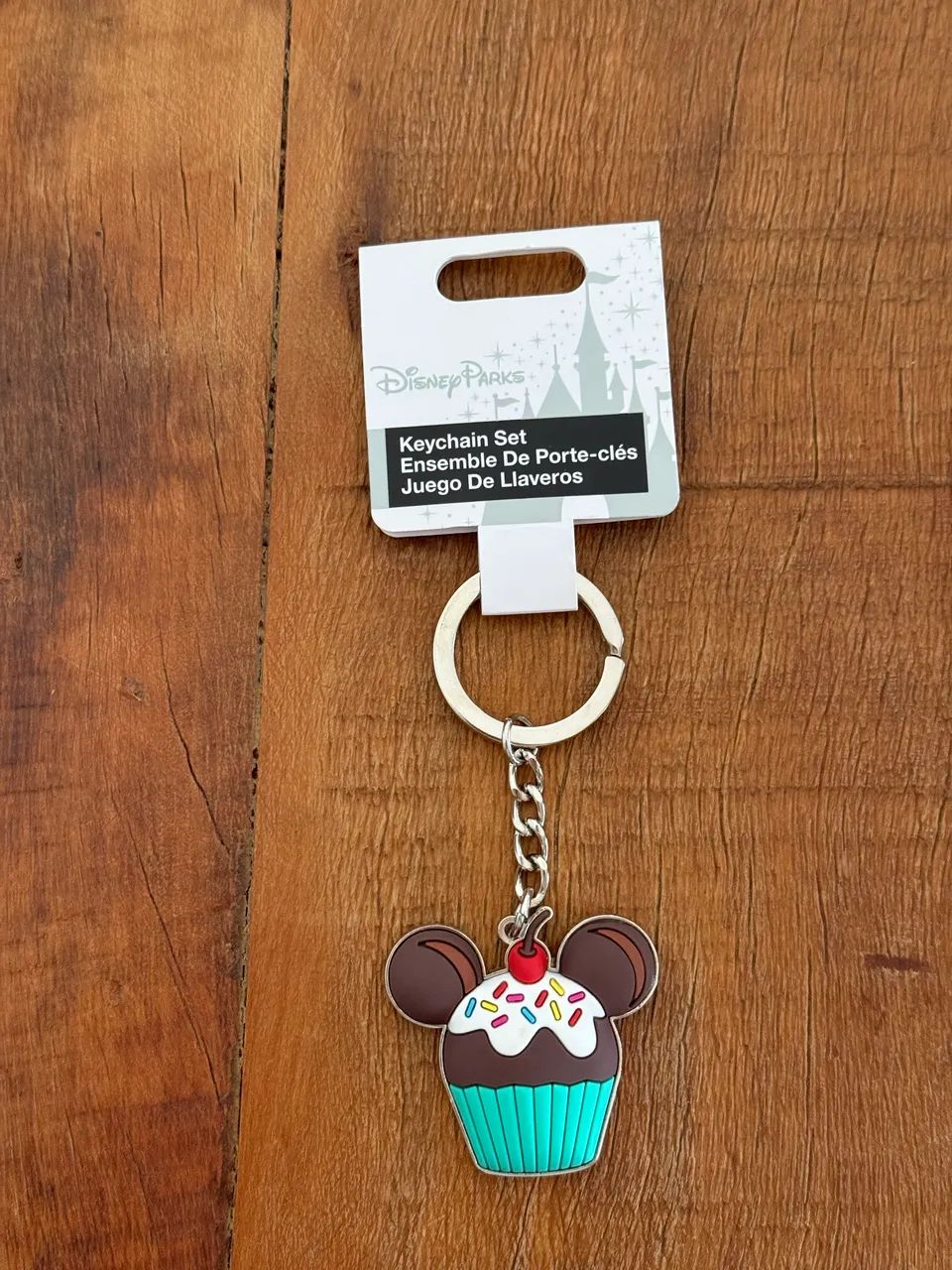 chaveiro cupcake do mickey, original disney parks de orlando - Foto 2