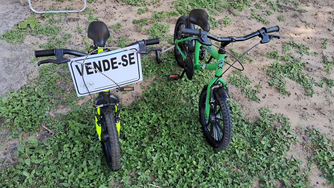 2 bikes aro 16 apenas ,500 reais mandar mensagens no zap - Foto 3