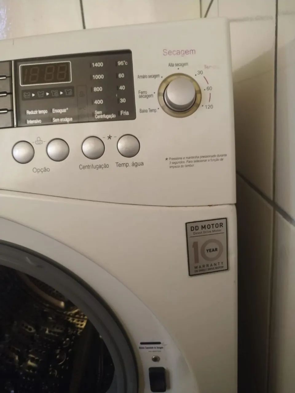 Lavadora LG lava e seca 8kg - Foto 5
