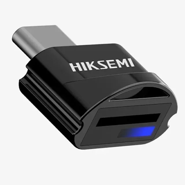  Leitor de Cartao MicroSD Hiksemi USB-C - HS-HUB-CR01 Mini - WZetta