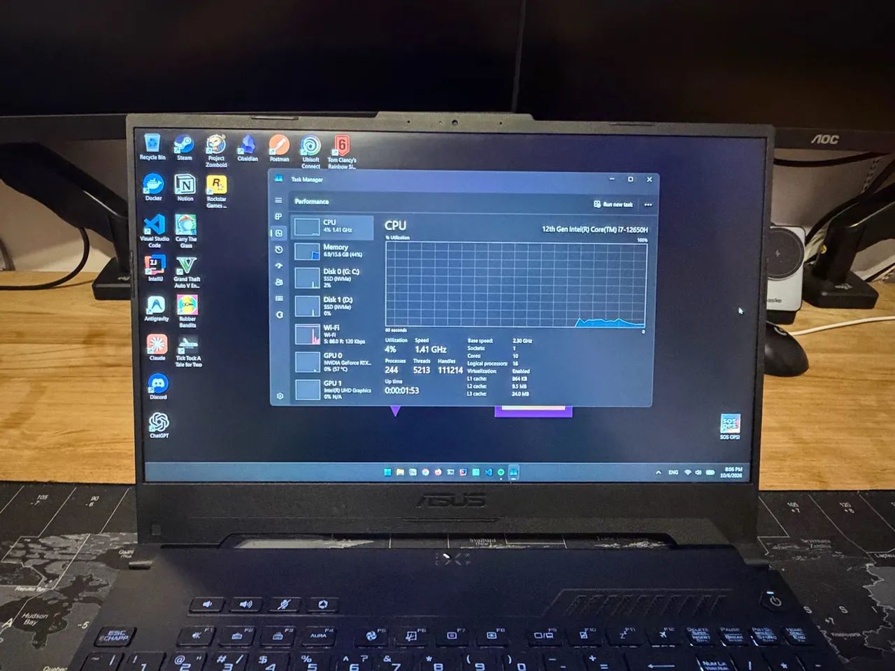 Notebook Asus tuf15 gaming  - Foto 4