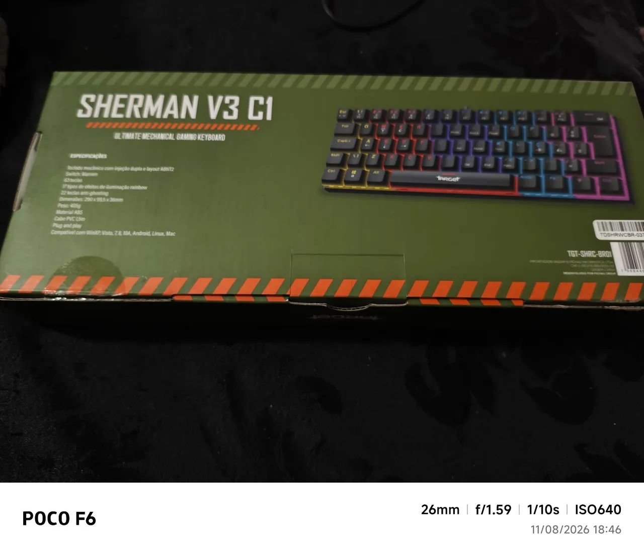 Teclado Gamer Mecânico Target Sherman V3 - Foto 5