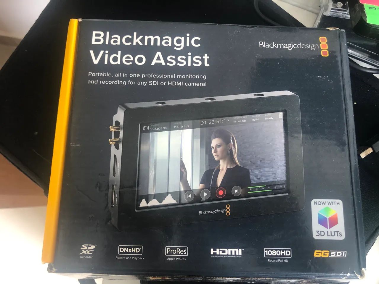 Filmadora blackmagic production 4k completa  - Foto 5