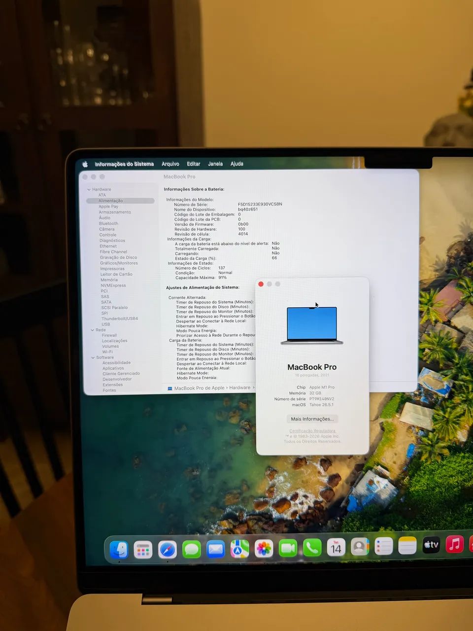 MacBook Pro 16 M1 Pro 32GB RAM 1TB SSD - Excelente Esta - Foto 4
