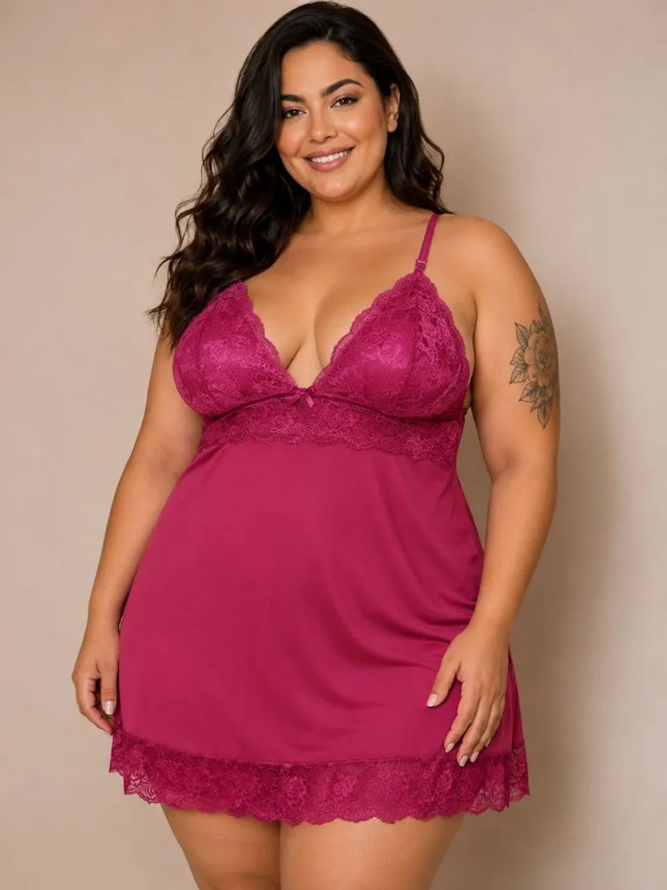 Camisola na Microfibra Plus size (VAREJO) - Foto 4