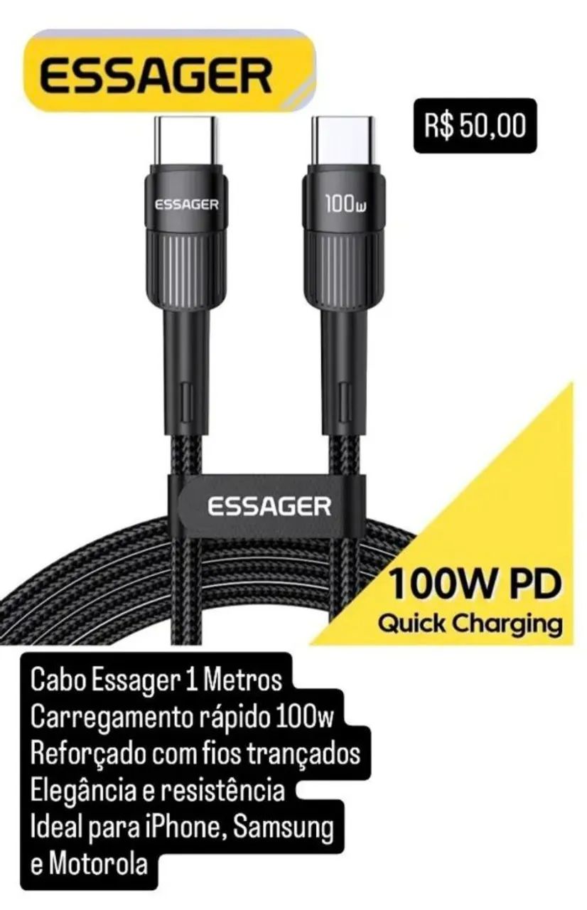 Cabo Essager 100W - 1 Metro 