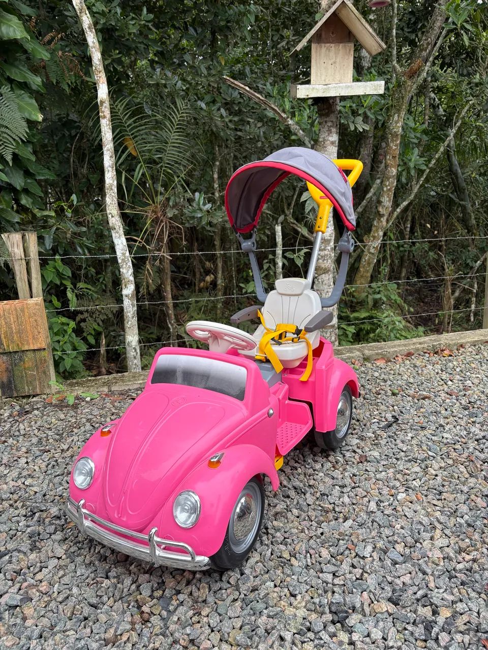 Carrinho FUSCA ROSA - Foto 3