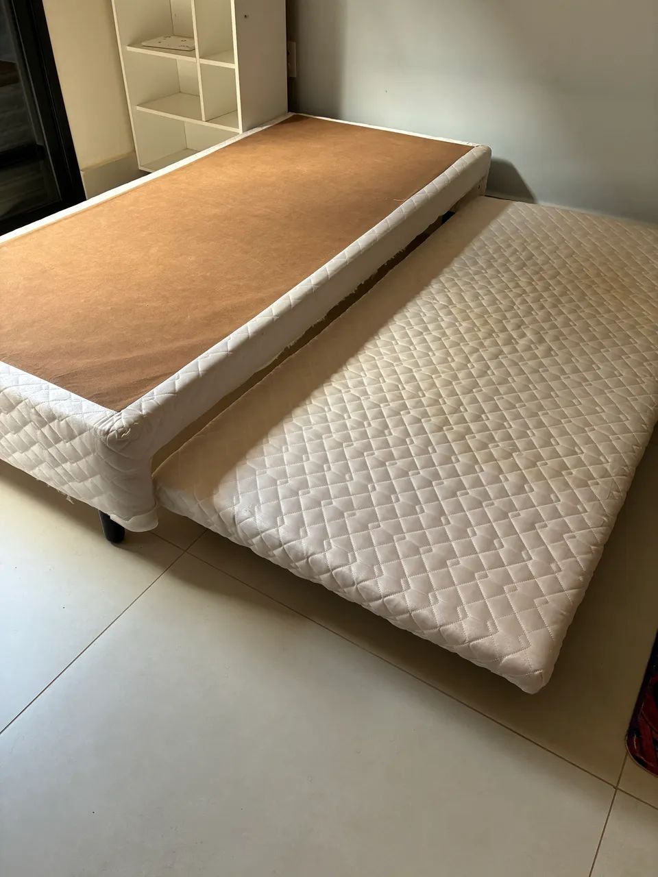 Cama - Conjunto de cama de solteiro