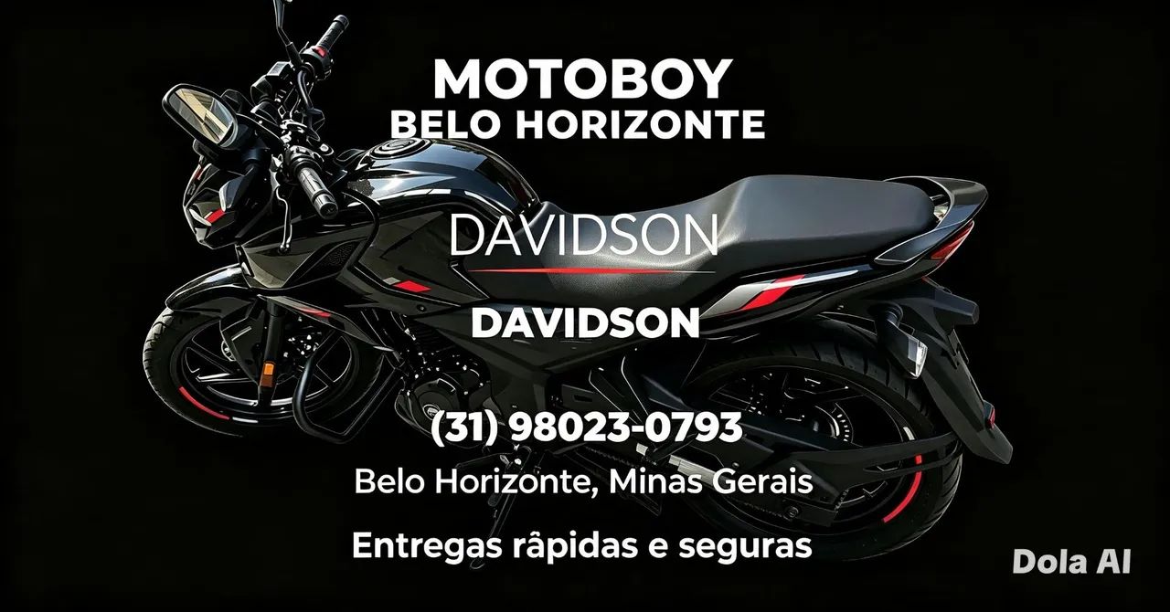 Motoboy Bh e região. 