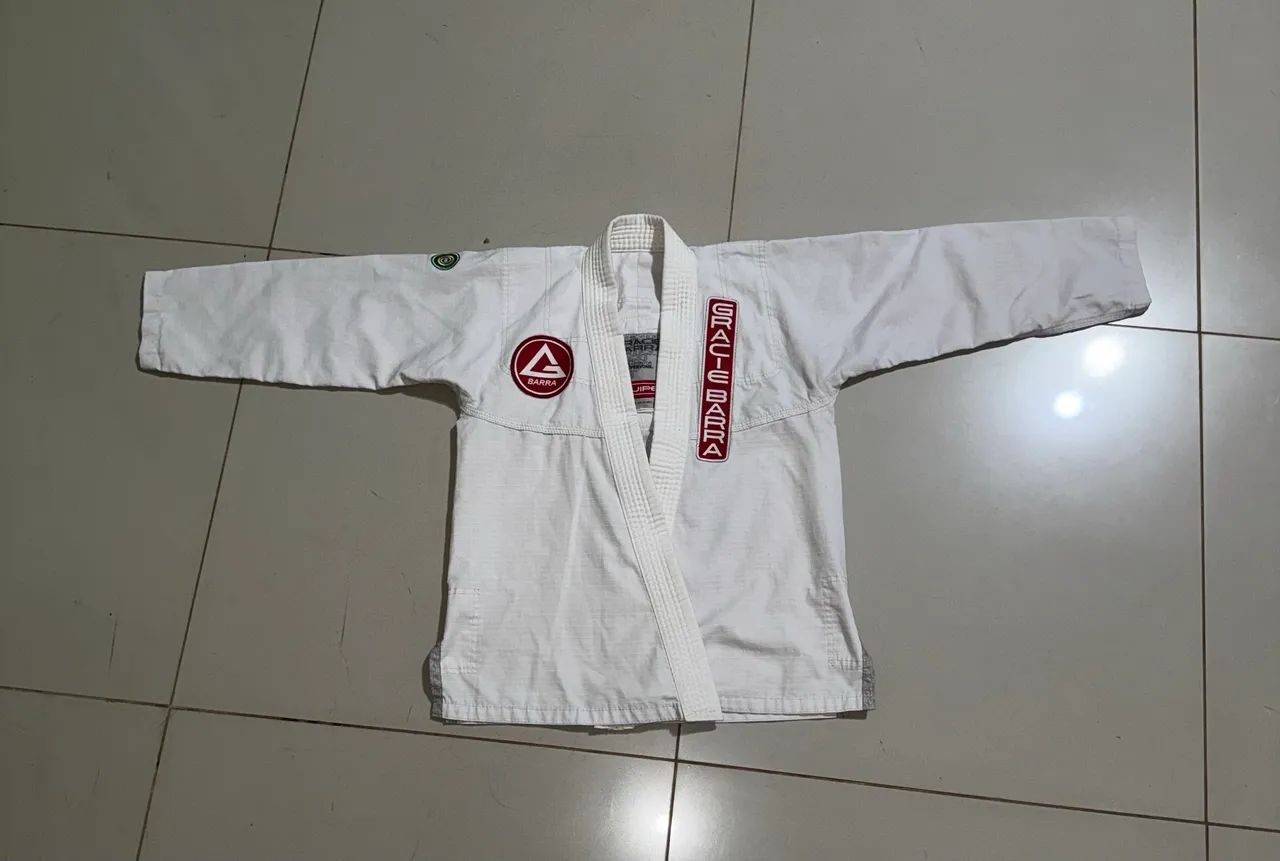 Kimono Gracie Barra Branco M4 - Foto 2