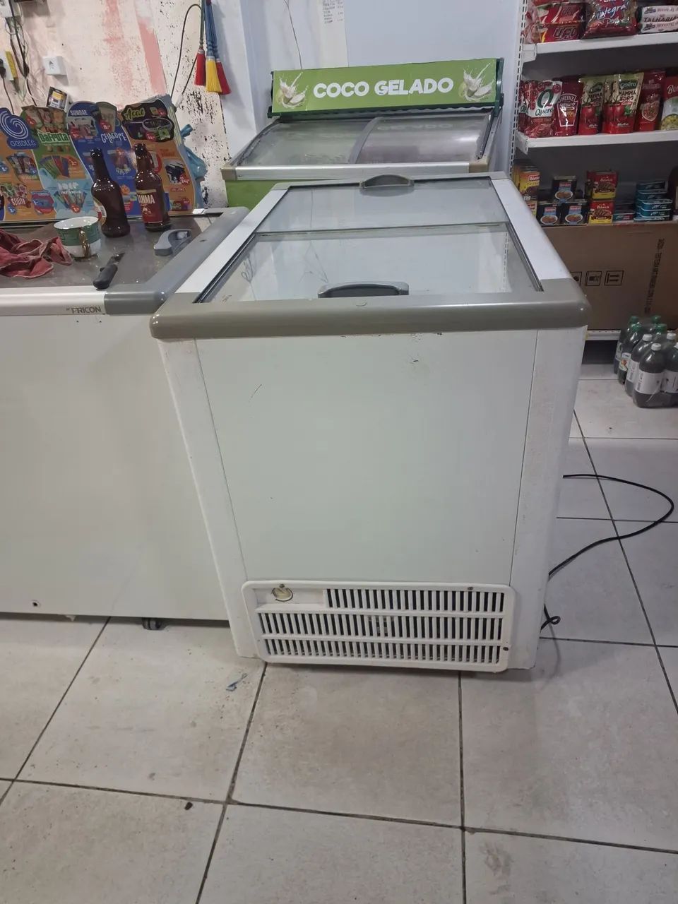 Freezer expositor horizontal duas portas de vidro  - Foto 2