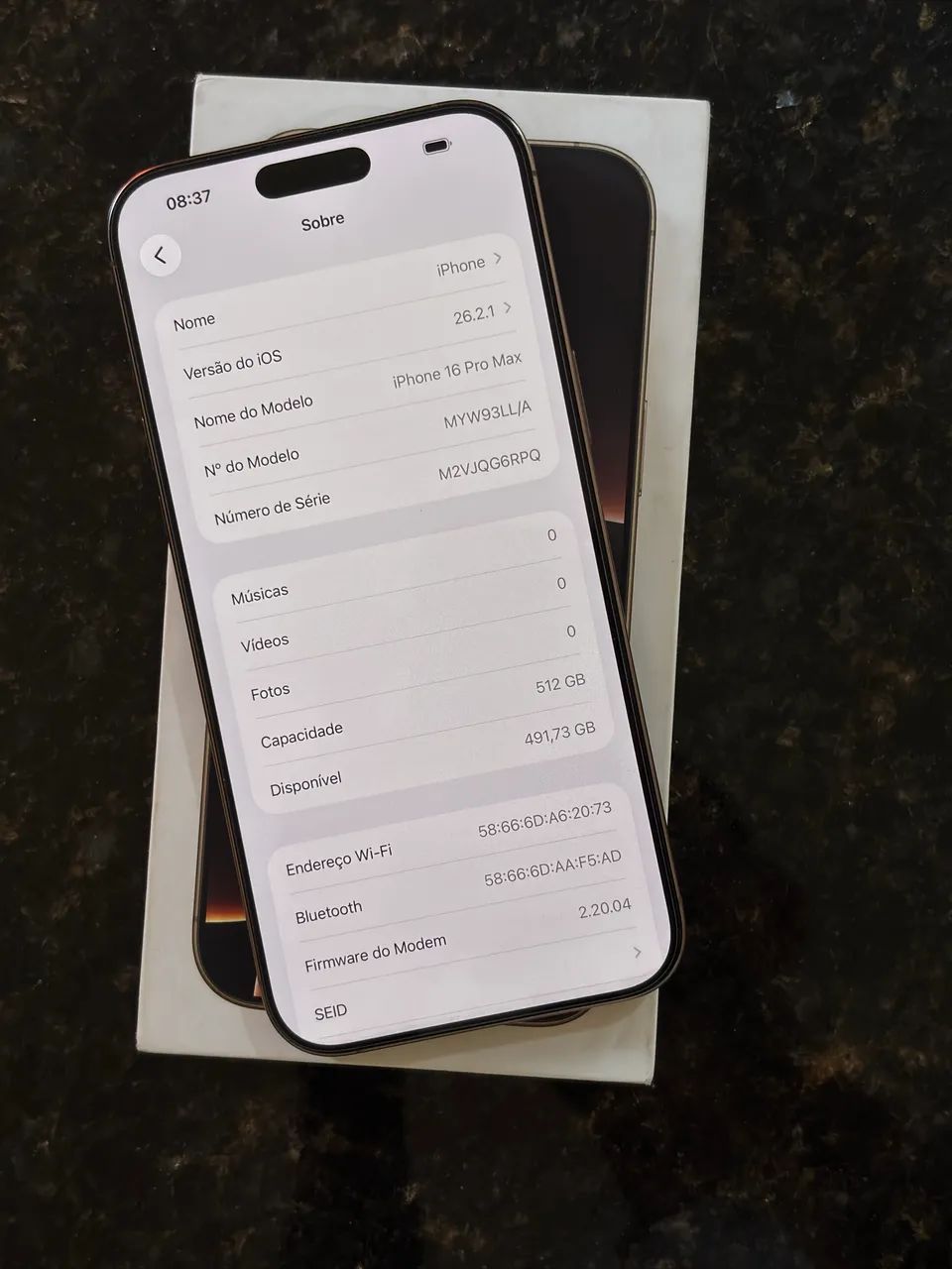 iPhone 16 PRO MAX 512GB BATERIA 92%, NUNCA ABERTO - Foto 4