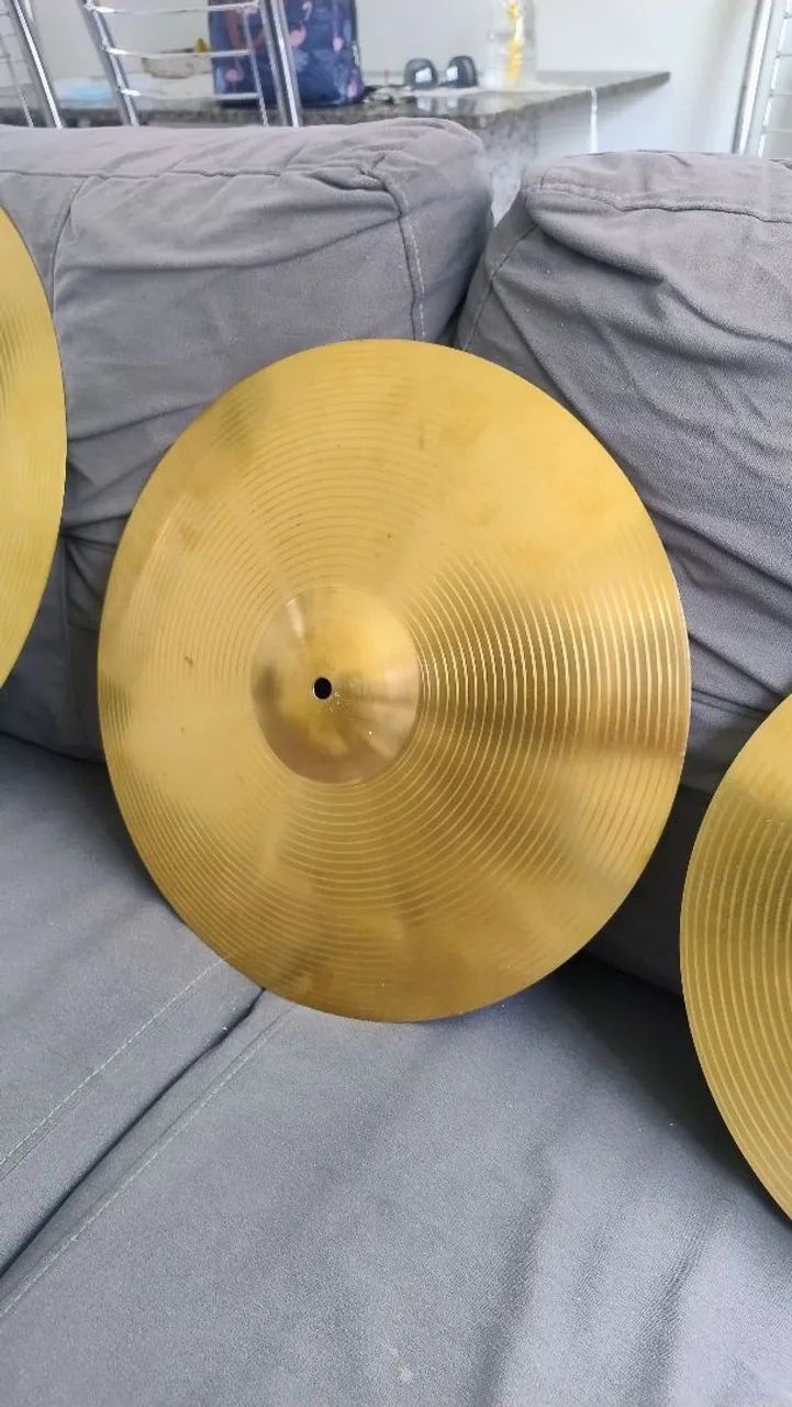 Kit pratos de bateria C. Ibanez.- Troca. - Foto 3