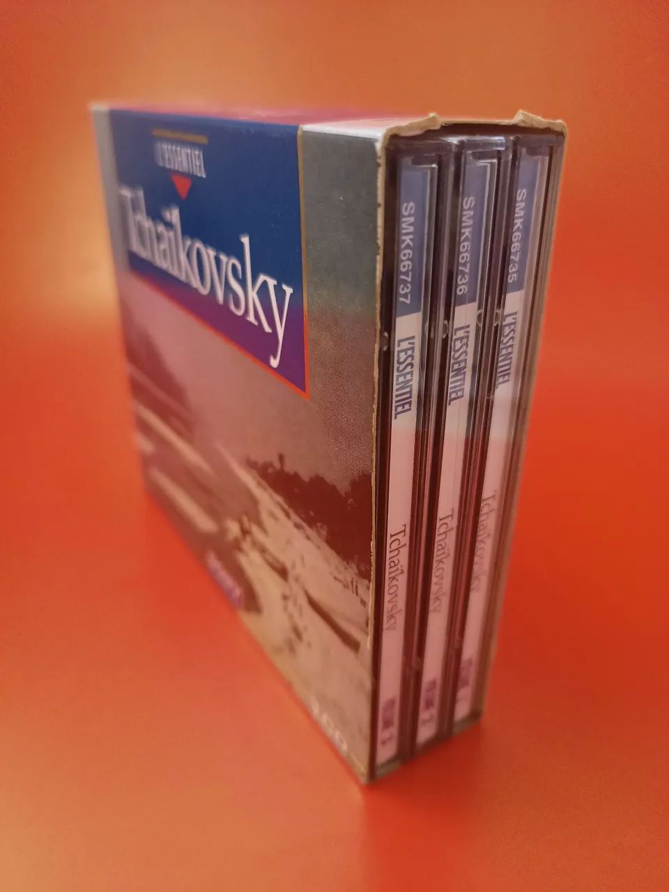 Coleção de CDs 3 Tchaikovsky L'Essentiel Sony importado - Foto 3