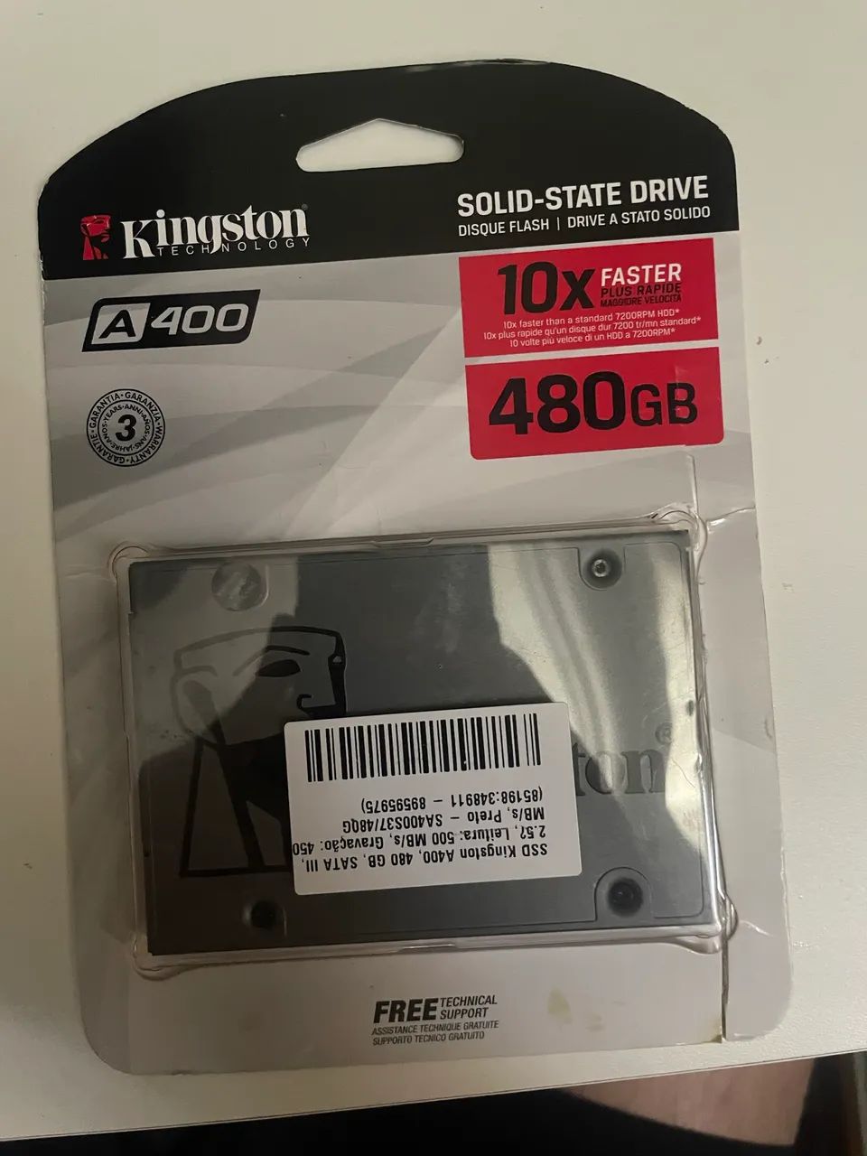 SSD SATA 480gb - Foto 2