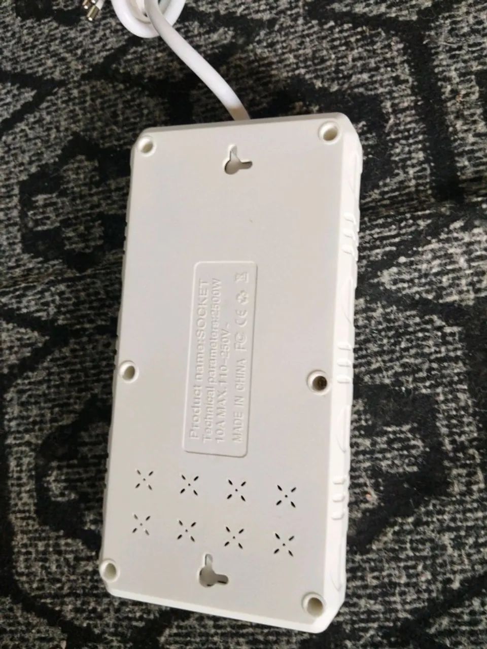 Extensão fonte para tomadas e cabo usb - Foto 2