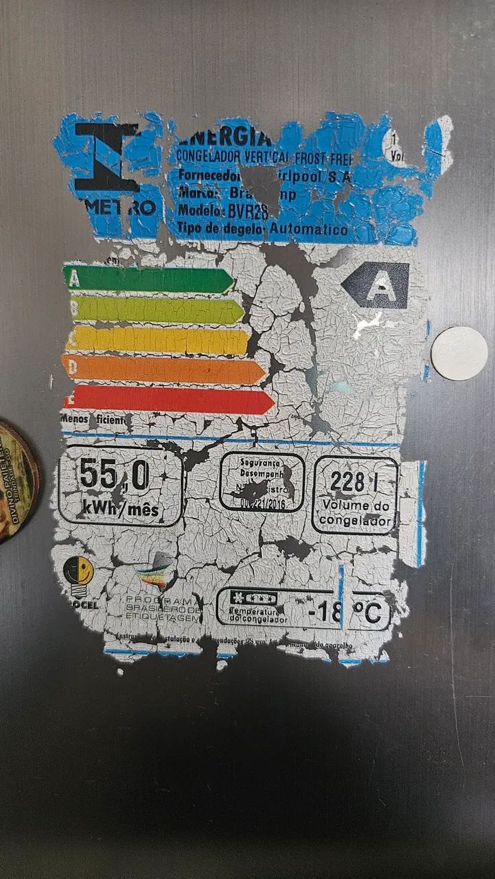 Freezer Vertical - Brastemp - Excelente - Foto 3