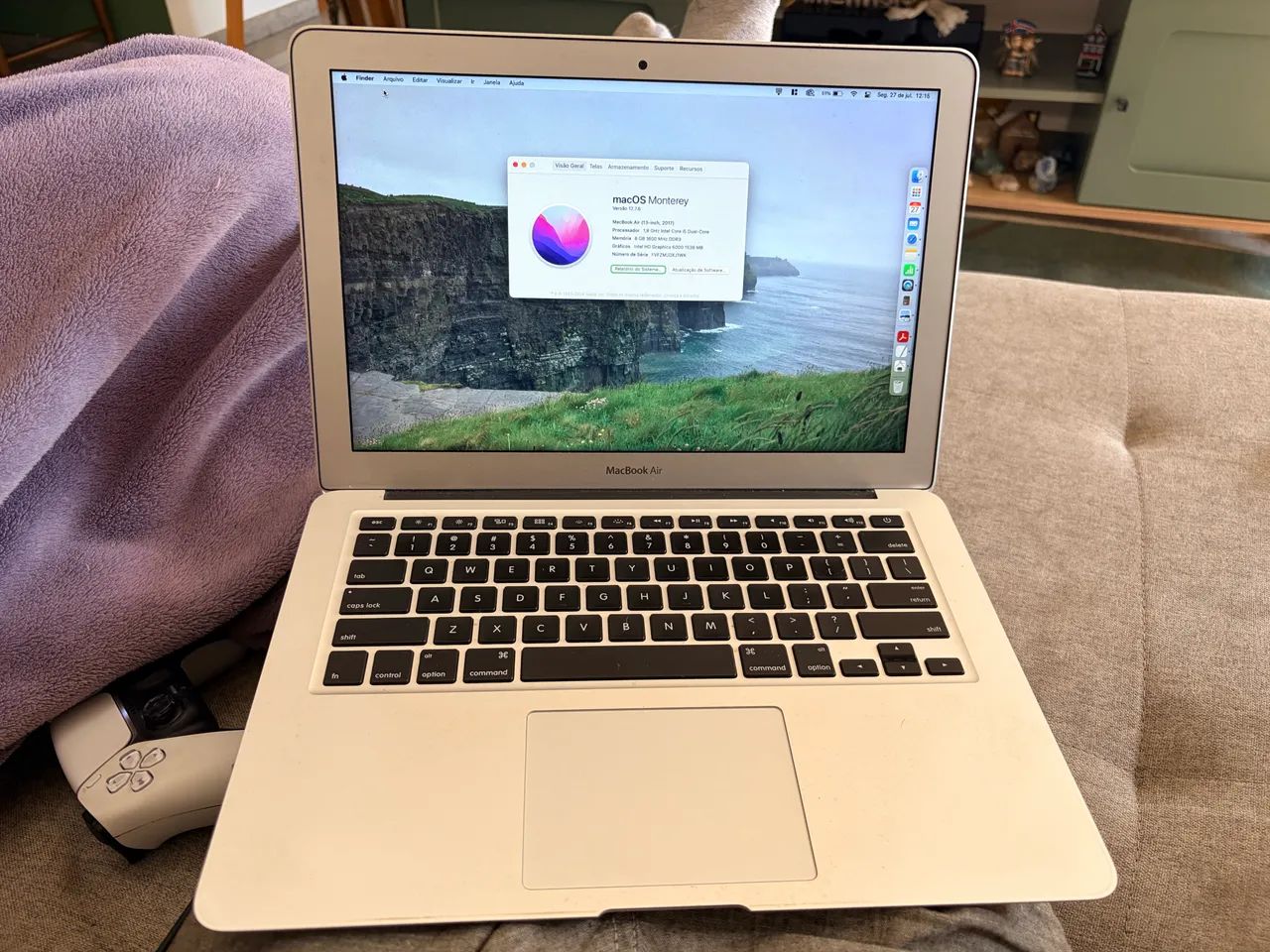 MacBook Air 2017 com poucos ciclos de bateria - Foto 2