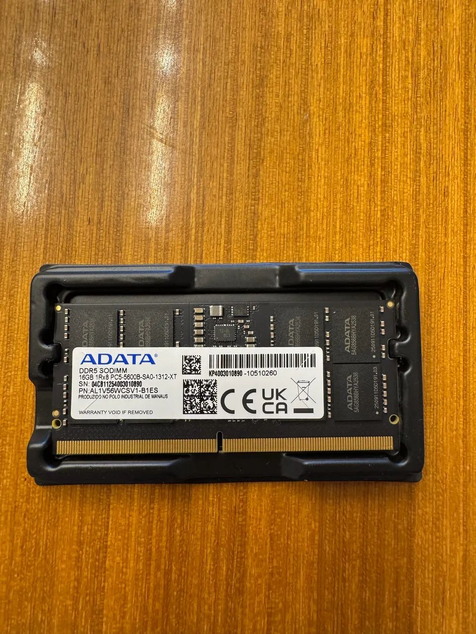 MEMORIA RAM ADATA, 16GB (1X16GB), DDR5, 5600MHZ, C46, AD5S560016G-S - Foto 3