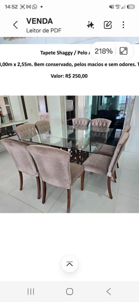 Mesa de jantar 