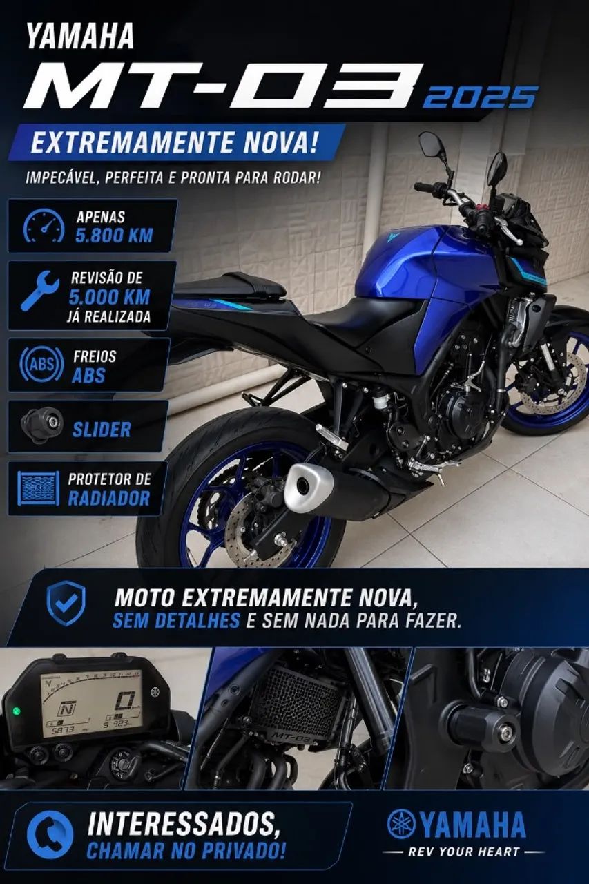 2025 Yamaha MT03