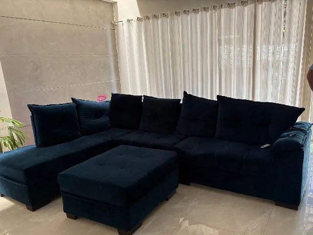 Sofá azul  - Foto 2