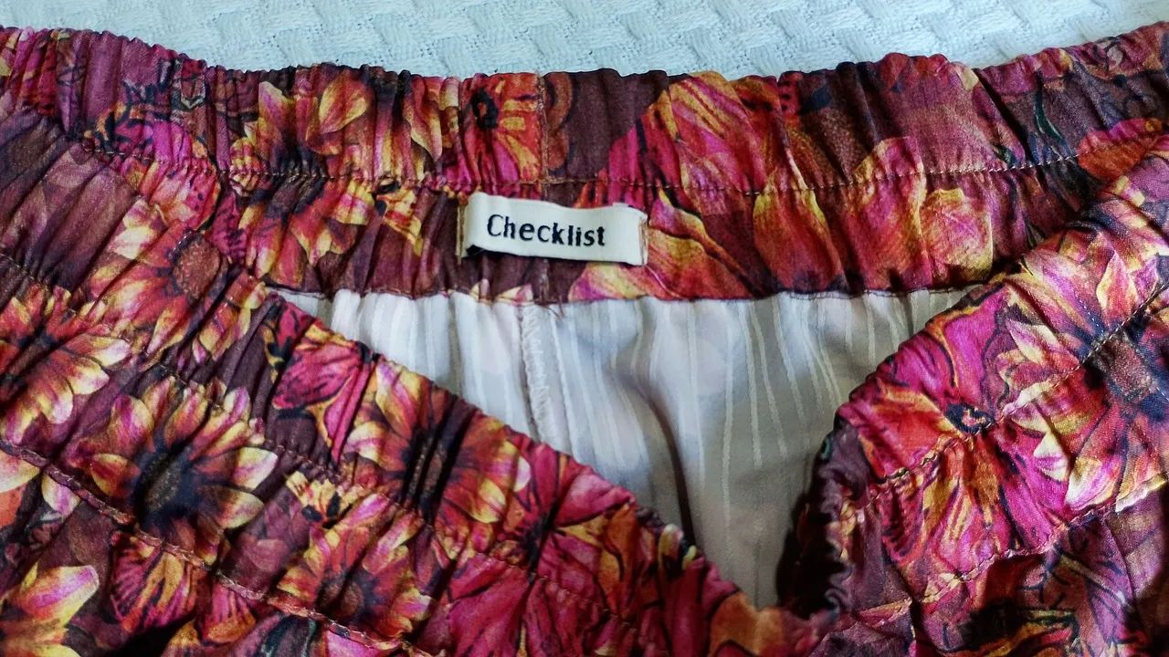 Saia Checklist tamanho M - Foto 2