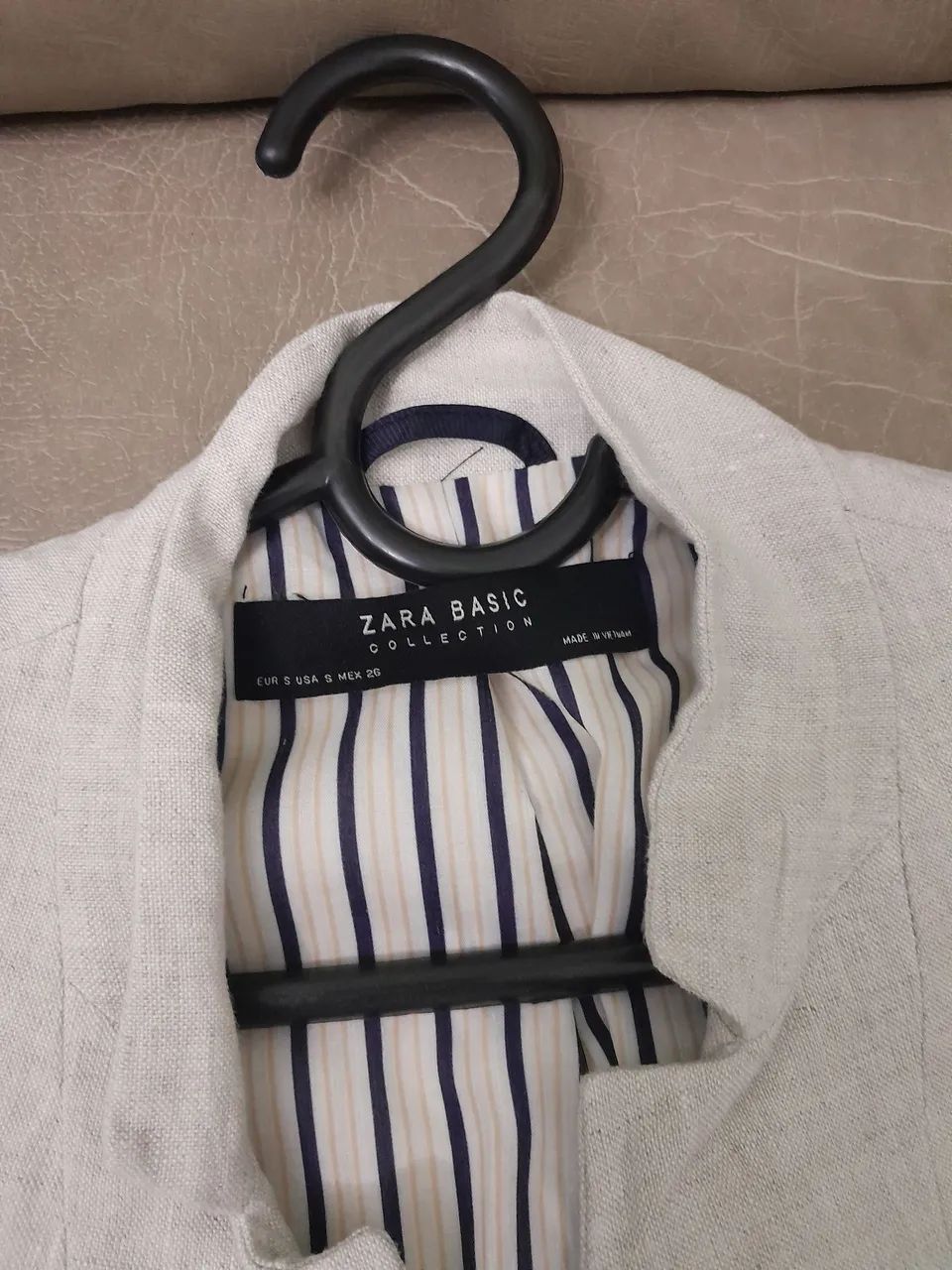 Blazer de linho Zara . - Foto 3