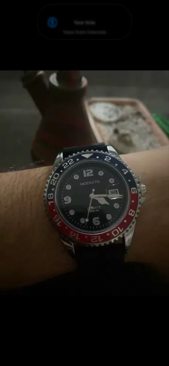 Relógio masculino | Pulseira Borracha. - Foto 4