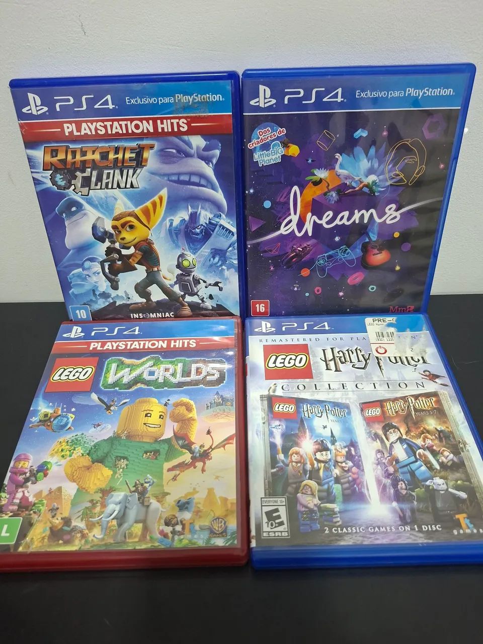 Combo jogos ps4
