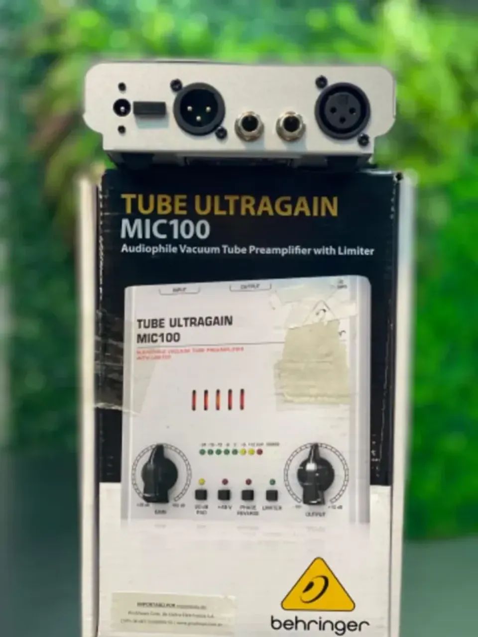 AMPLIFICADOR MICROFONE BEHRINGER MIC100 - Foto 3