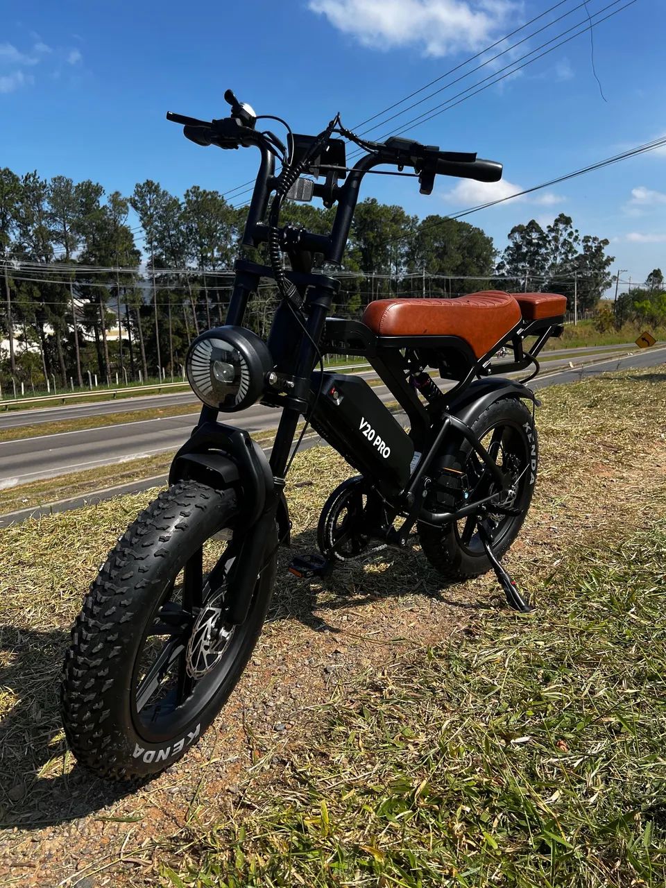 Bicicleta elétrica V20 PRO 1000w