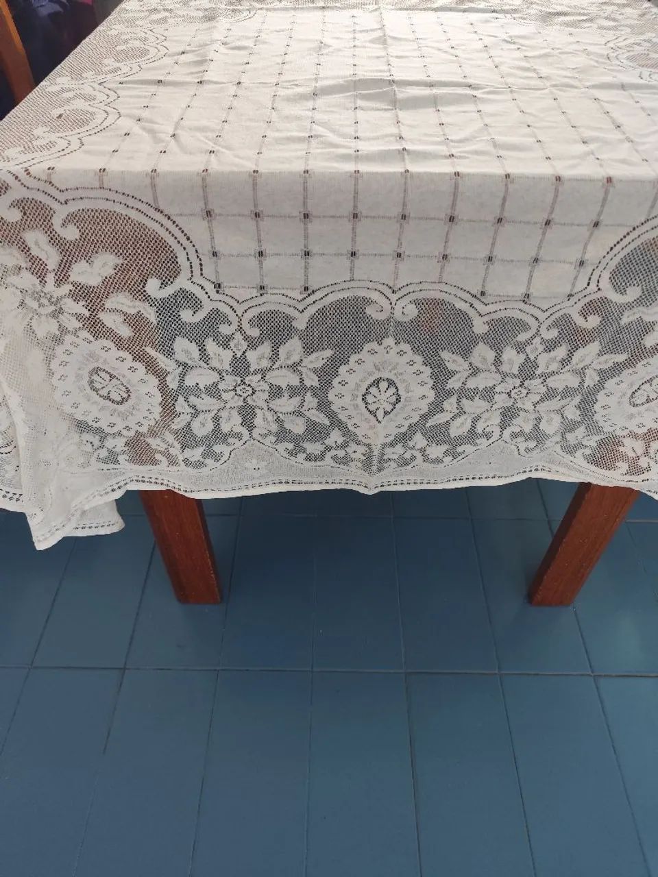 Toalha de mesa rendada - Foto 4