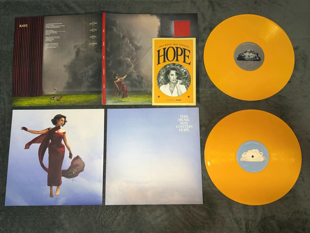 VINIL RAYE - THIS MUSIC MAY CONTAIN HOPE (YELLOW)  - Foto 2