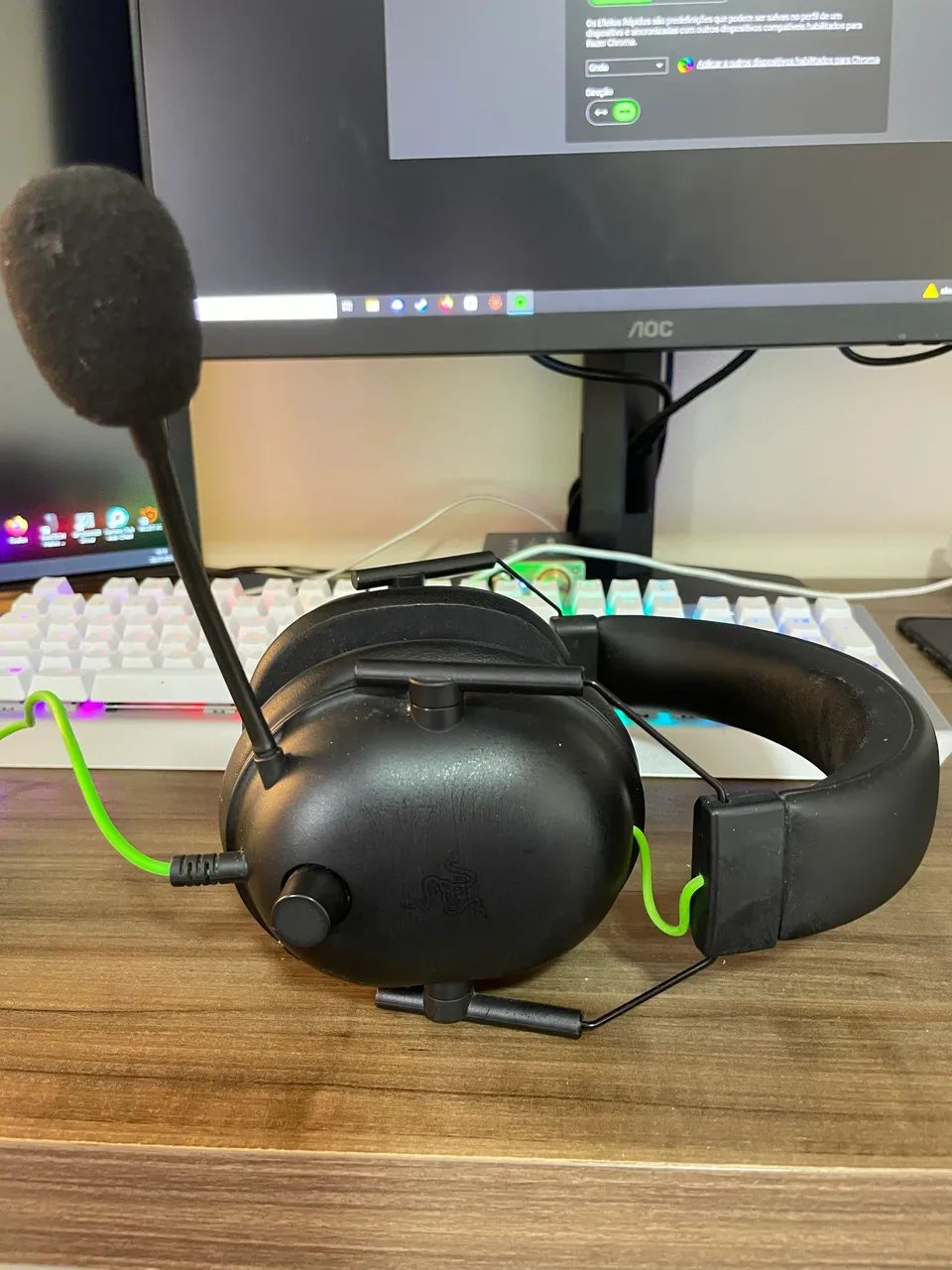 Headset Razer Blackshark v2x  - Foto 3