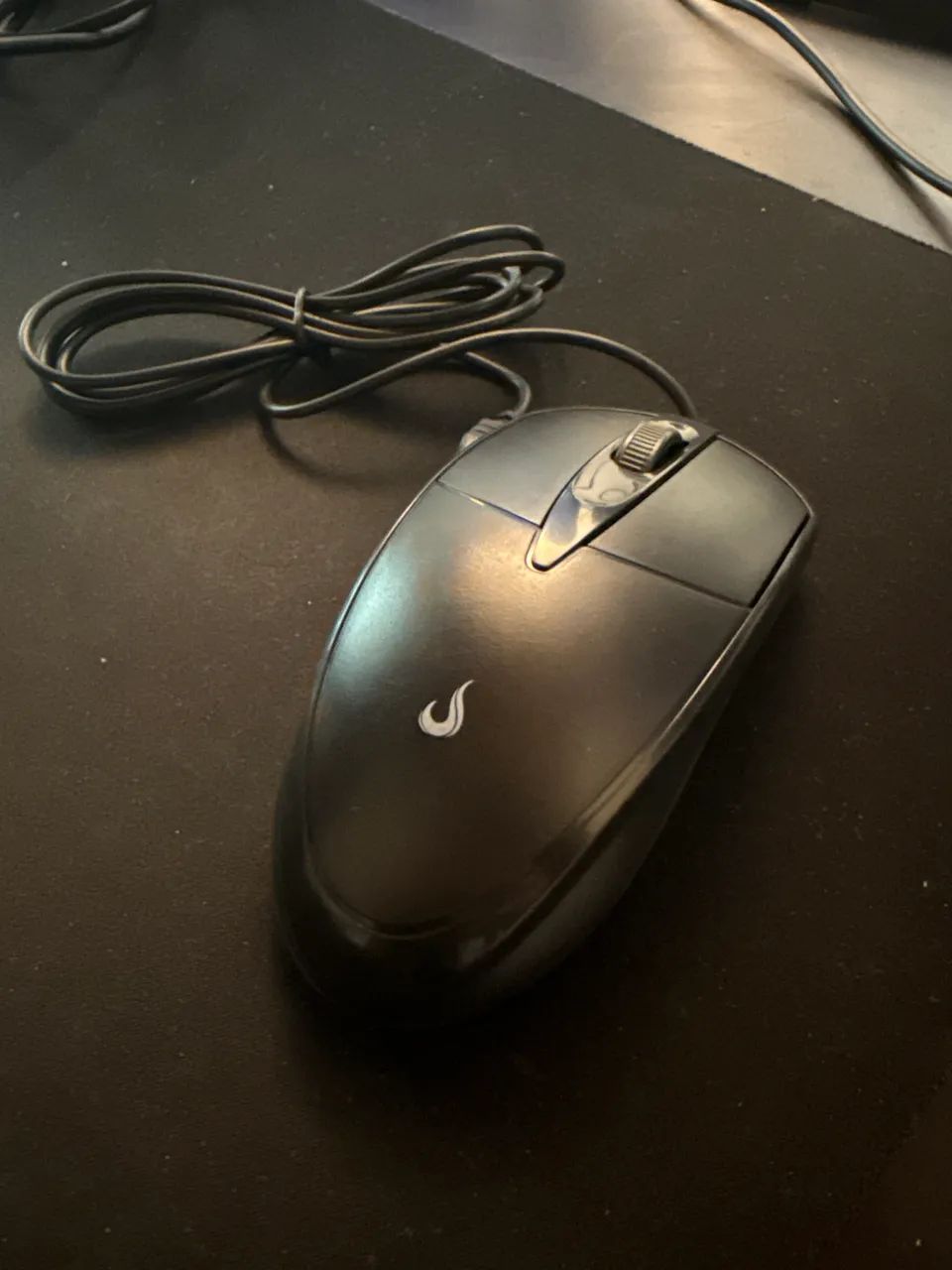 Mouse Rise Office Preto 3200Dpi 